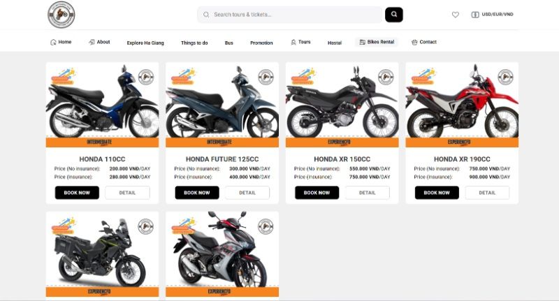 Ha Giang Motobike Rental Viet Motorbike Tour